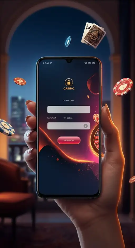 Interface de connexion sécurisée du Jackpot Bob Casino affichant les champs d'email et de mot de passe, avec un design futuriste et un bouton de connexion visible. L'icône de l'authentification à deux facteurs est mise en avant pour rassurer les utilisateurs sur la protection de leurs données personnelles et financières en ligne.